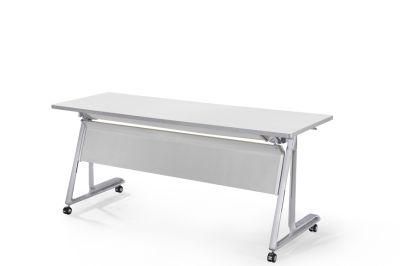 Widely Used Swivel Training Metal Conference Office Folding Desk