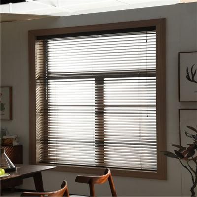 Paulownia/PVC Venetian Blinds Window Blinds for Living Room