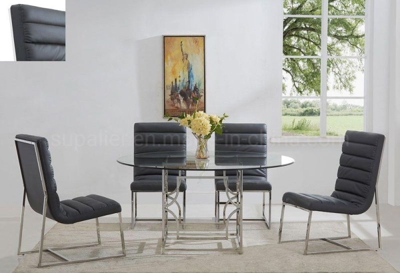 2020 USA Modern Design Hot Selling Dining Room Glass Table