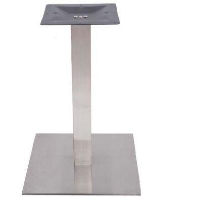 Stainless Steel Dining Table Legs Square Table Metal Table in Events