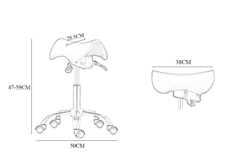 New Design Special Tilt Saddle Seat Office Chair