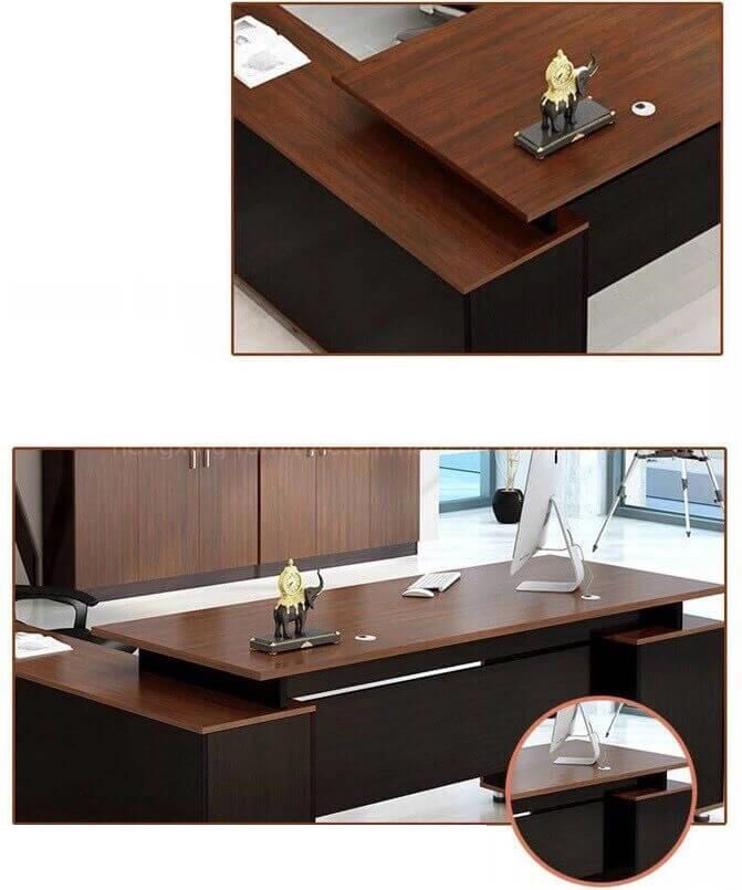 Boss Room Modern Office Furniture with Shapes Collocation Cabinet