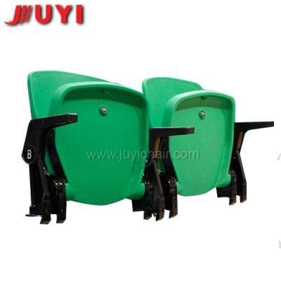 Blm-4709 Juyi Factory Aluminium Leg Soccer UV Fading Gym Stadium Fashion Style Portable Outdoor Plastic Folding Chairs VIP Seats