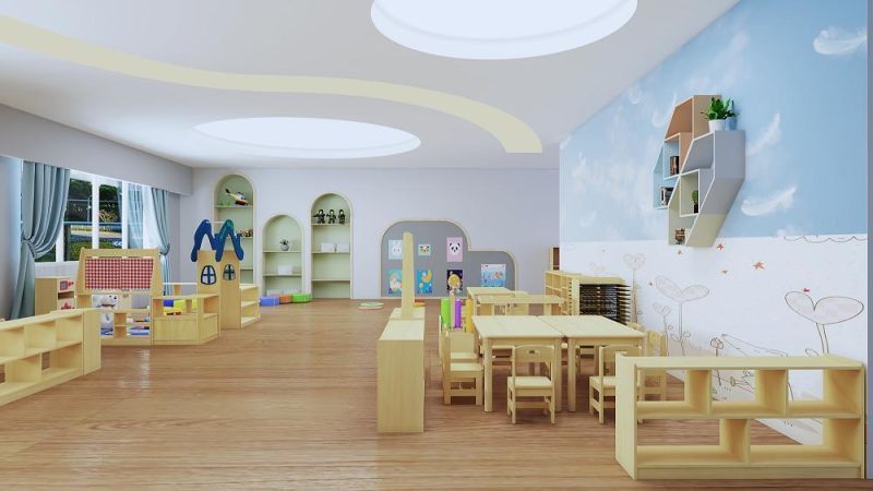 Wholesale Daycare Children Wood Furniture, Childcare Center Nursery Baby Furniture, School Classroom Furniture, Kindergarten and Preschool Kids Furniture