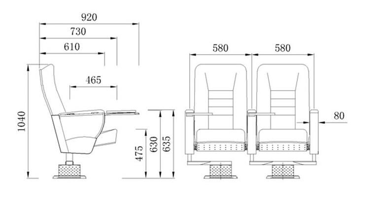 Economic Media Room Cinema Stadium Office Auditorium Church Theater Seat