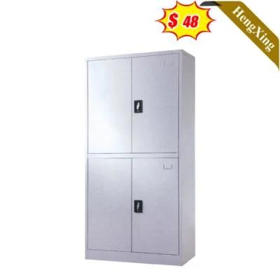 China Factory Wholesale Customized White Color Office Furniture Company 4-Door Storage File Iron Cabinet