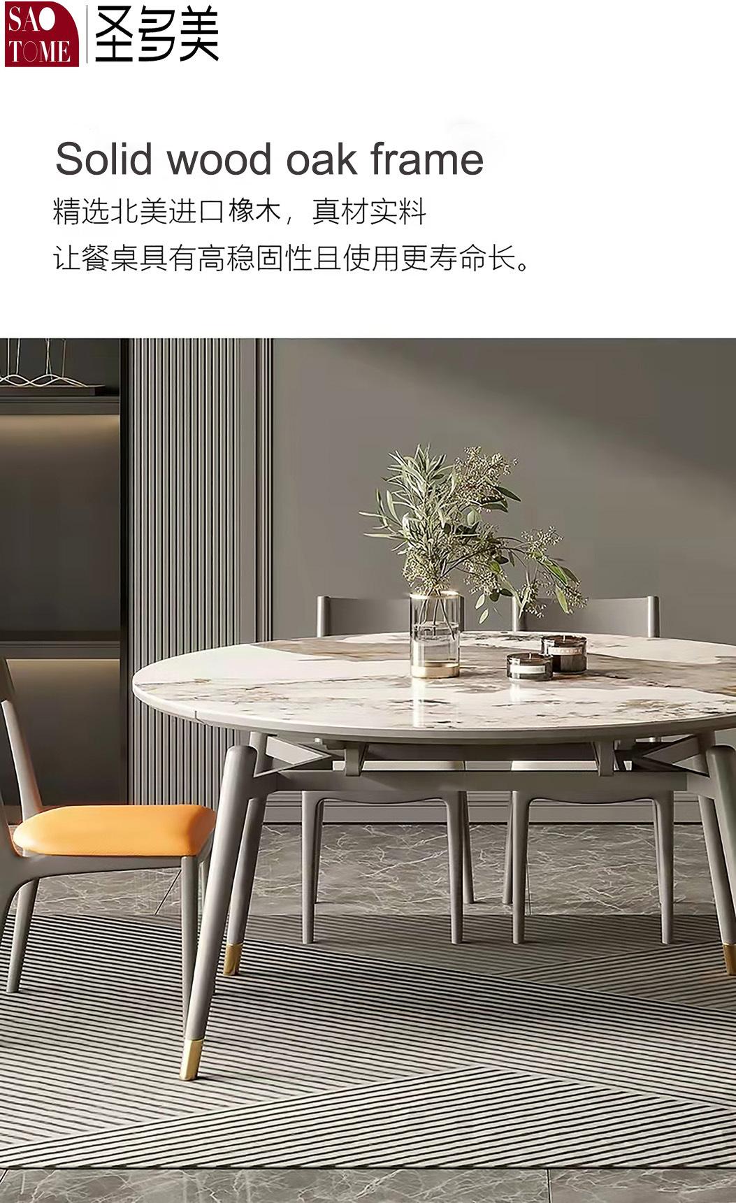 Expandable Functional Adjustable Rotated Home Furniture Dining Table