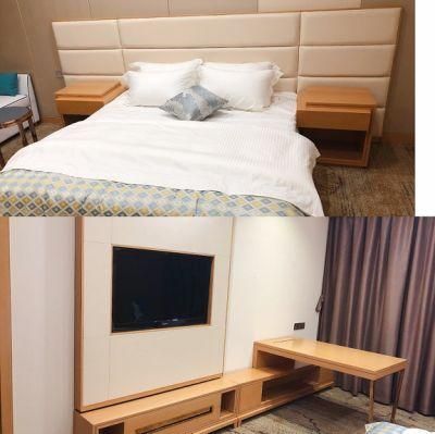 Custom Made Contemporary Wooden King Size Hotel Bedroom Sets for Hospitality Contract Furniture (HBB-0166)