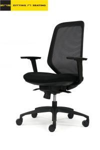 Zns Senior Brand Manufacturing High Swivel Ergonomic Office Chair with Armrest