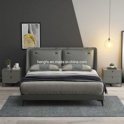 Hot Sale Home Furniture Bedroom MDF Furniture Storage Bed