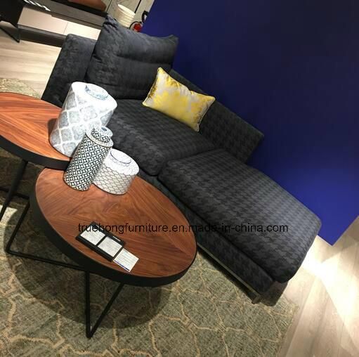 Comfortable Hotel Coffee Table and Chair Hotel Fabric Sofa Chair