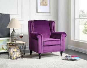 Modern Style Living Room Fabric Sofa Chair