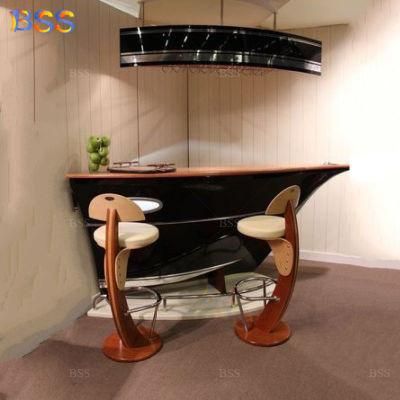 Home Bar Counter Design Idea Best Modern Mini Indoor Boat Shape Design Home Bar