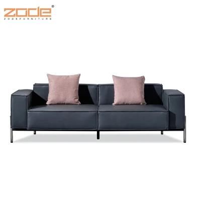 Zode Modern Home/Living Room/Office Furniture Leather Sofa Set Conference Visitor Room 3 Seats Soft Living Room Sofa