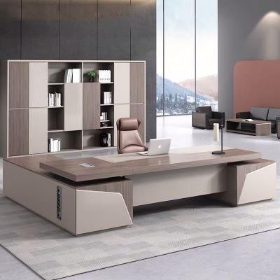 Modern Luxury High Quality New Executive L Shape Office Desk Furniture