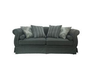 Modern Lilen Fabric Soft Button Sofa for Living Room