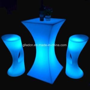 Waterproof Outdoor LED Furniture Highboy Cocktail Table Wholesale