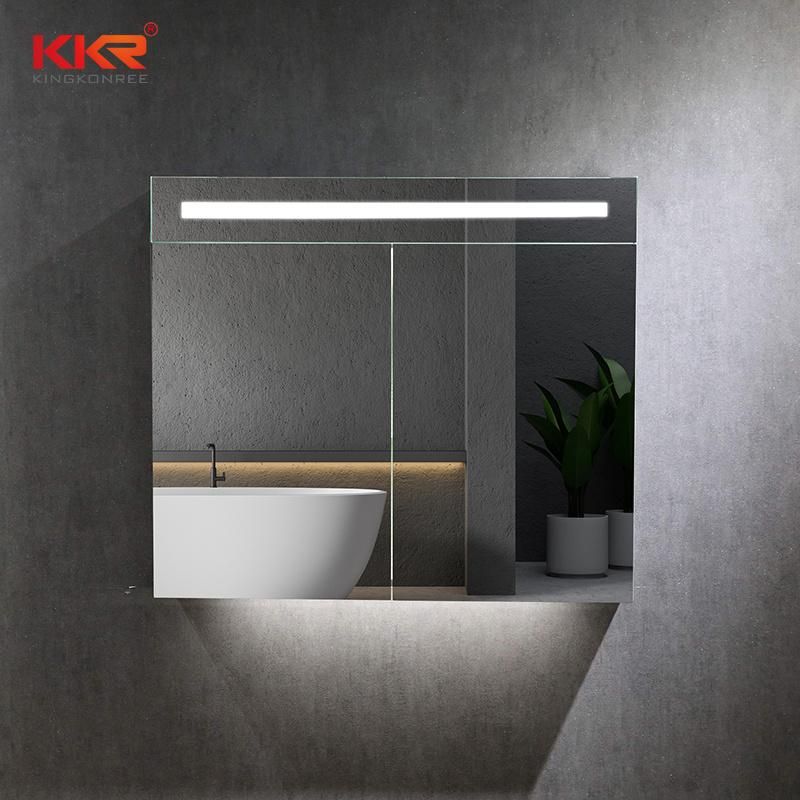 Nice Design Bathroom Wall Hung Glass Smart LED Mirror