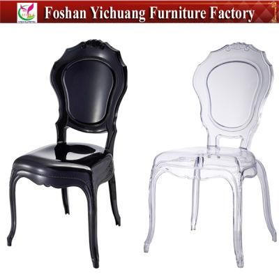 2019 New Style Crystal Clear Plastic Wedding Chairs (YC-A219)