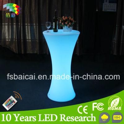 LED Illuminated Bar Table for Omfoor and out Door