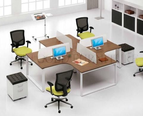 Hot Sale Durable 4-Seats Office Station Wholesale Moern Desk (SZ-WS118)