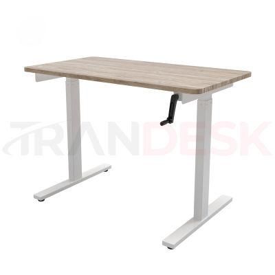 Manual Standing Desk Frame Office Desk Ergonomic Furniture