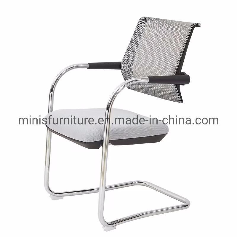 (M-OC319) Modern Office Visitor Blue Fabric Chair for Meeting