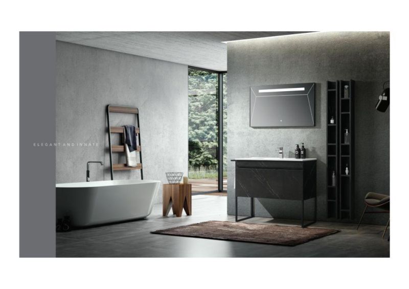 European Floor Standing Modern Paint Free MDF Bathroom Vanity Lino-1000