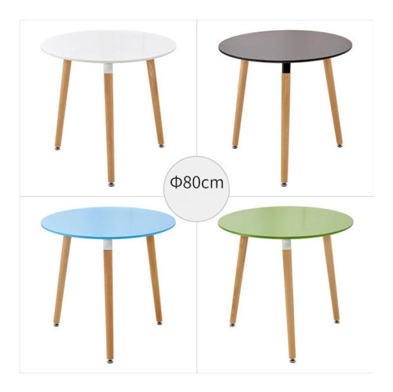 Scandinavian Simple Design Dining Room Furniture Solid Wood Dining Table Set