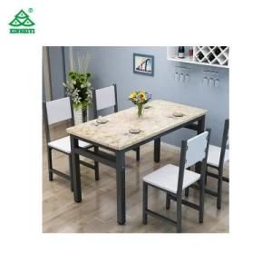 Marble Top Dining Table Round Rotating Dining Table Sets