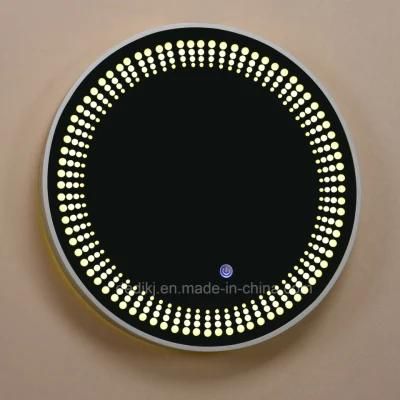 Dedi LED Mirror Lighting Factory Modern Style Waterproof Wall Mounted Round Bath Mirror with Touch Sensor Swith