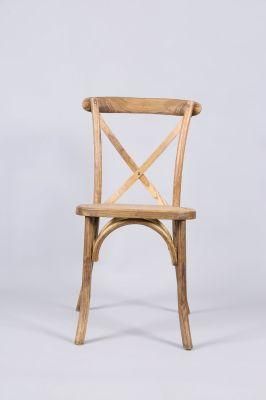 Modern Wood Cross Back Chair Chiavari Wedding Chair for Event Tiffany Chair