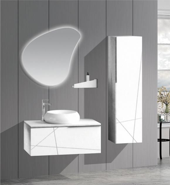 High Quality Hotel Style New Design Bathroom Cabinet