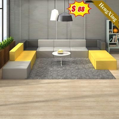 Luxury Public Waiting Room Furniture Living Room Lobby Sectional Seating Sectional Sofa