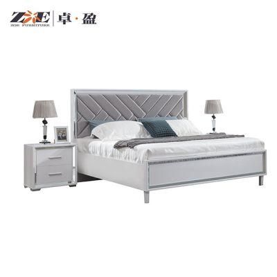 Italian Design Modern Furniture Fabric Bedroom Set Bed