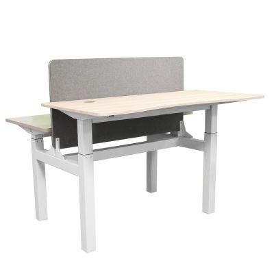 Motorized 4 Legs Study Table Adjustable Height Office Working Table Lift Desk Electric