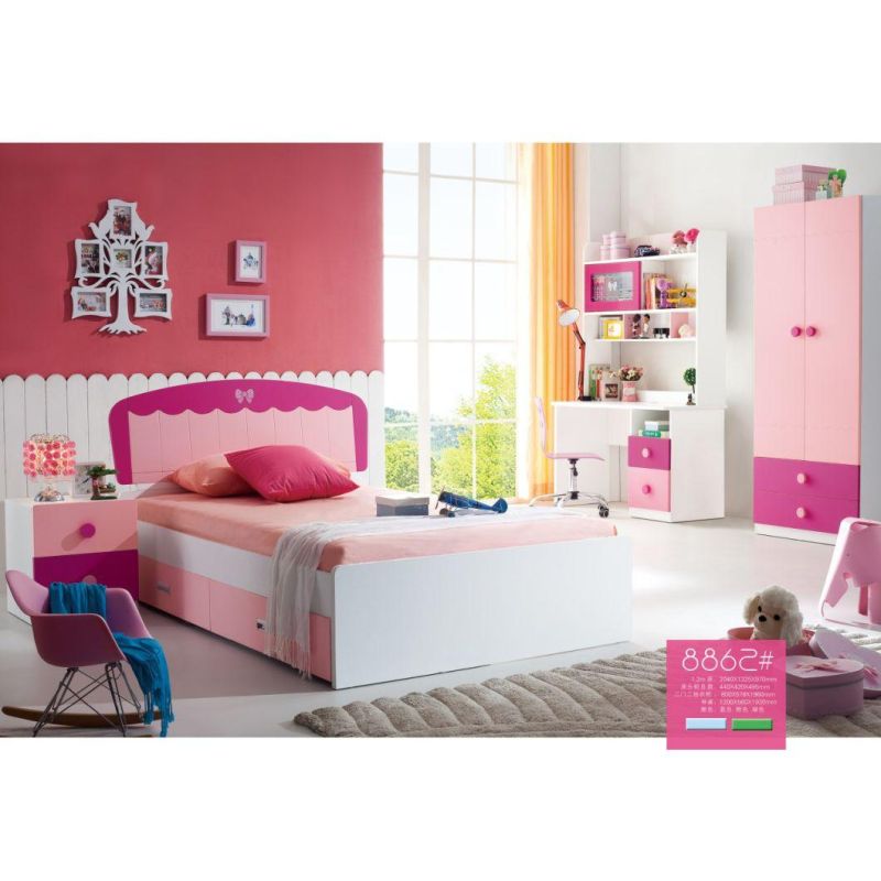 Hot Sale Cheap Children Bed Kids Bedroom Furniture Sets