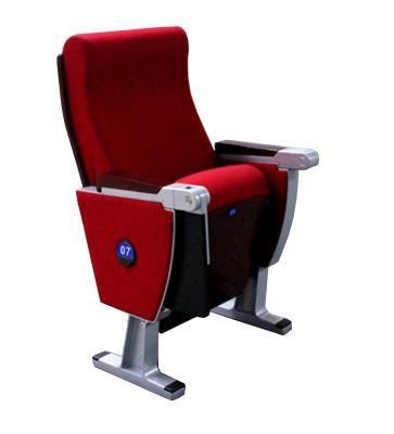 Modern Aluminium Theater Chair with Revolving Tablet