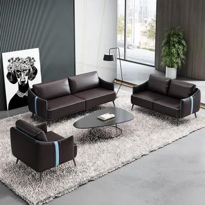 Hot Sales Modular Leather Office Sofa Sofas High End CEO Office Couches Sofa Modern