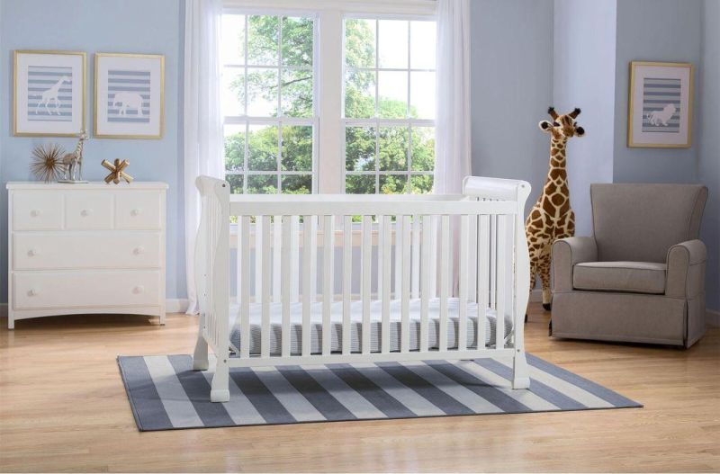 Modern New Design Children Furniture Kids Sofa Bed Baby Bedroom Set Baby Cot