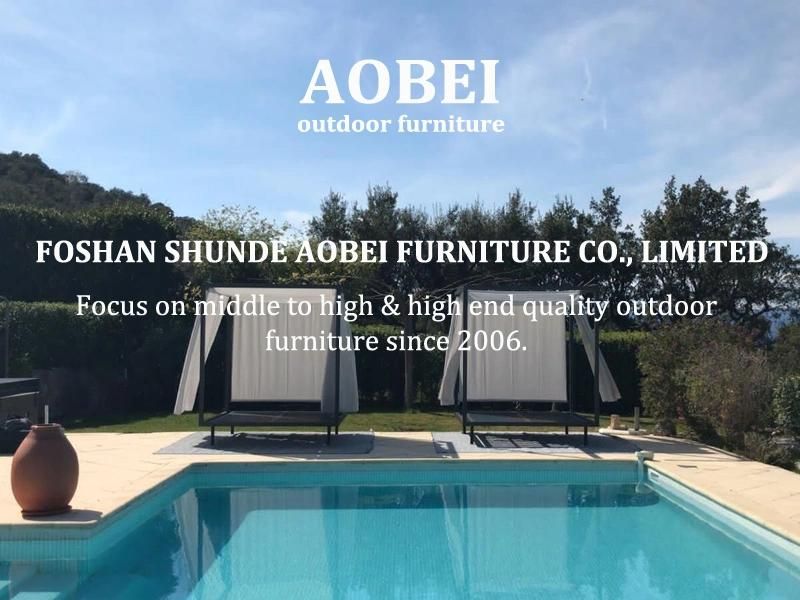 Customized Modern Outdoor Garden Home Hotel Restaurant Patio Resort Aluminum Dining Furniture Chair