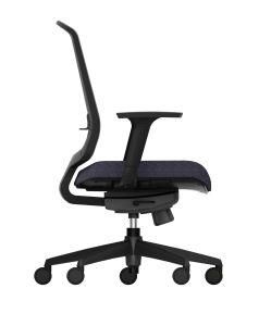 Portable Ergonomic Nylon Meeting Chair with Headrest Option