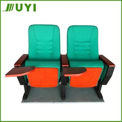 Foldable Theatre Seats Auditorium Chair with Plywood Tablet Jy-998t