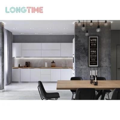 Wooden Texture Counter Tops White Counter Tops Chinese Minimalist Style Cabinets
