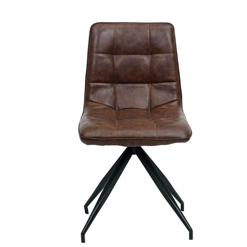 Home Furniture Classic Design Nordic Comfortable PU Leather Dining Chair