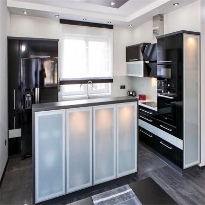 Custonized Design Modern Kitchen Cabinet with LED Light