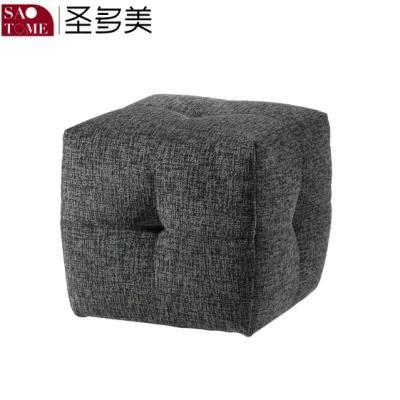 Modern Fashion Living Room Furniture Leather Square Pedal