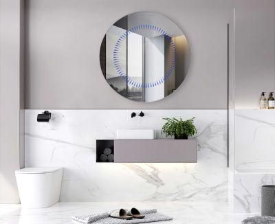 Round Shape Bathroom Decoration Sensor Switch Lighted LED Bathroom Tunnel Mirror (M029)