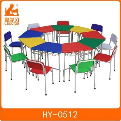 Kindergarten Kids Study Table Chair of Student Furniture