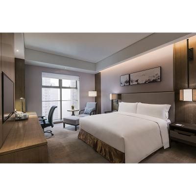 Hotel Suite Room Furniture with TV Headboard and Desk Unit